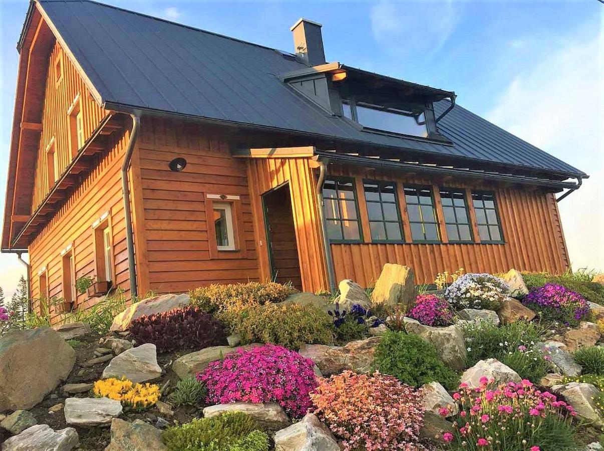 Horsky Apartman Vyhlidka Rejviz Zlaté Hory Exteriör bild