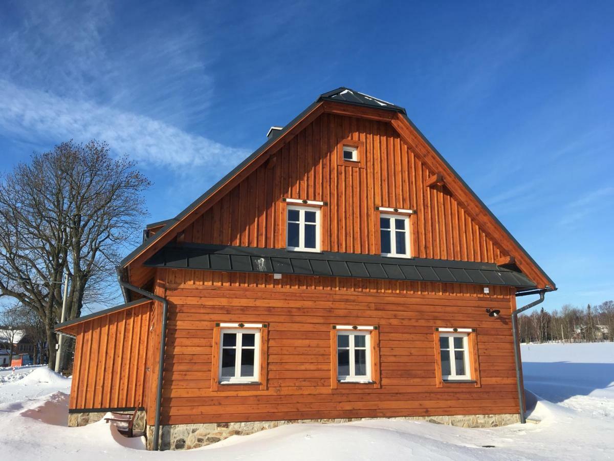 Horsky Apartman Vyhlidka Rejviz Zlaté Hory Exteriör bild